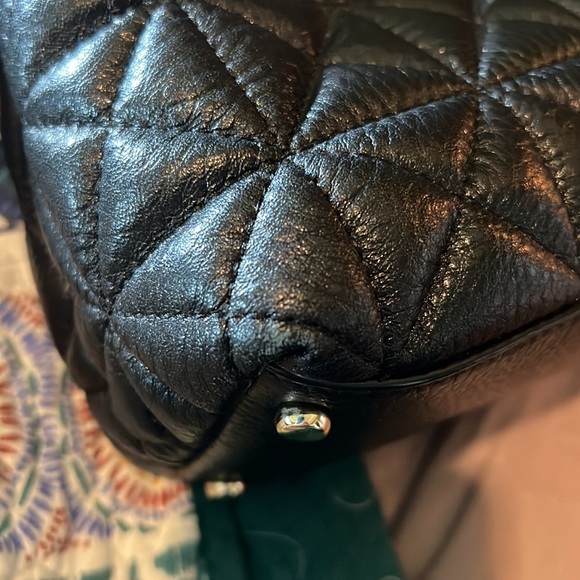 Kate Spade Whitaker Place Elena Purse Bag Black Leather - Picture 7 of 8